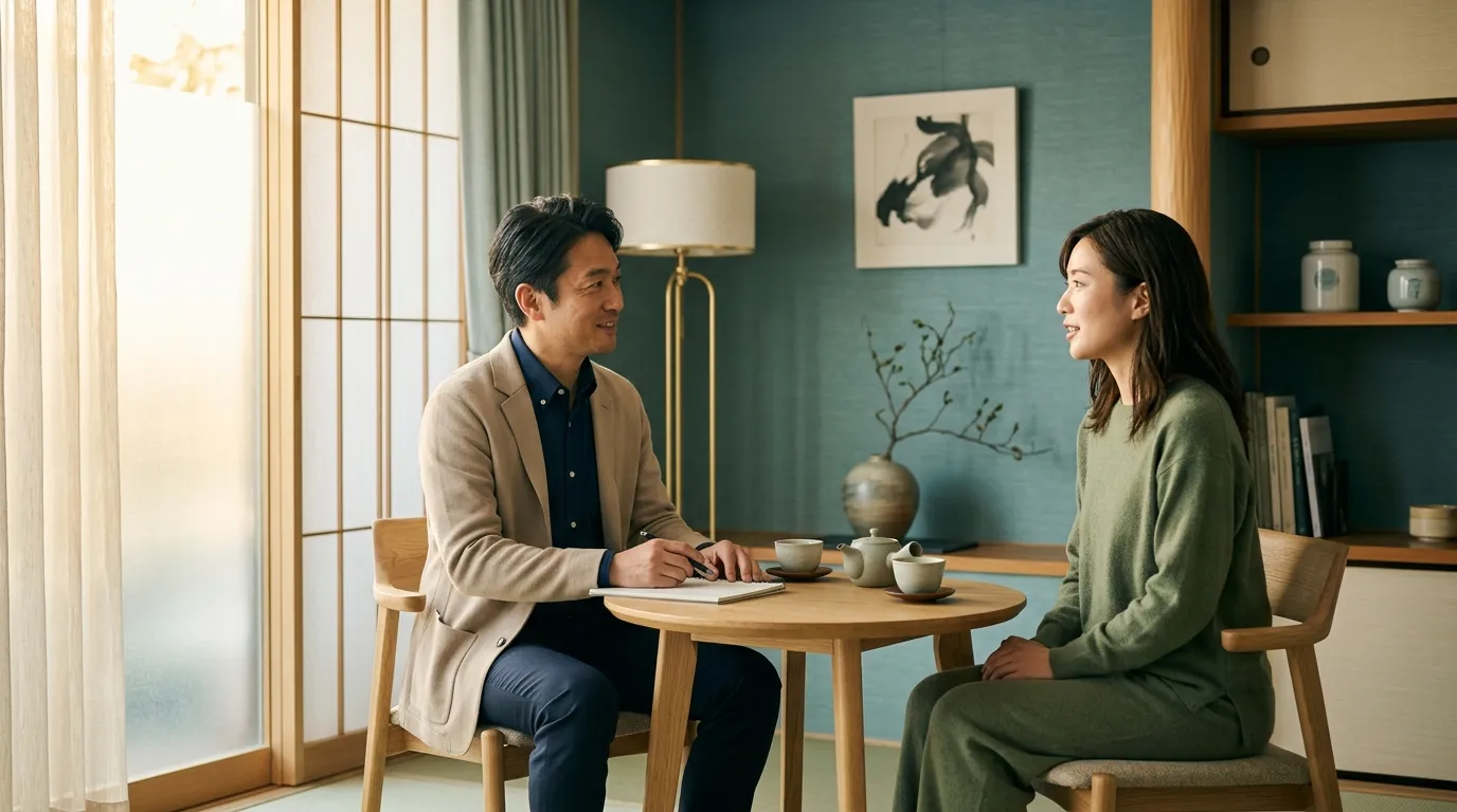 医師と1対1の相談（イメージ）